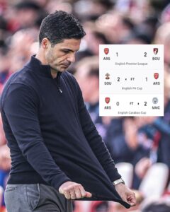 “From Hope to Hurt: Arsenal FC’s Nightmare Three-Week Run” 3. “Cup