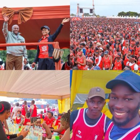 130,000 Unite for Health at Kabaka’s 71st Birthday Run as Hajjat Hadija Namyalo Warms Hearts with Generous Refreshments and Food for Participants